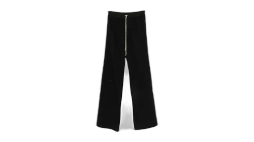 Rick Owens DRKSHDW Wide Pusher Felpa Pants Black